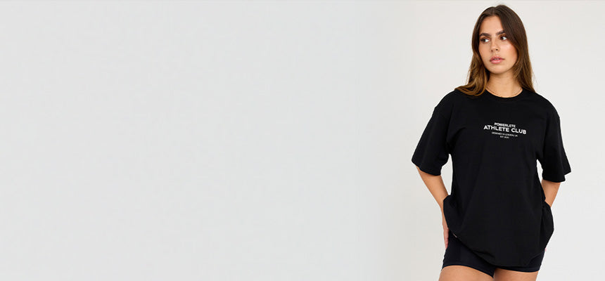 Överdimensionerade Gym T-shirts