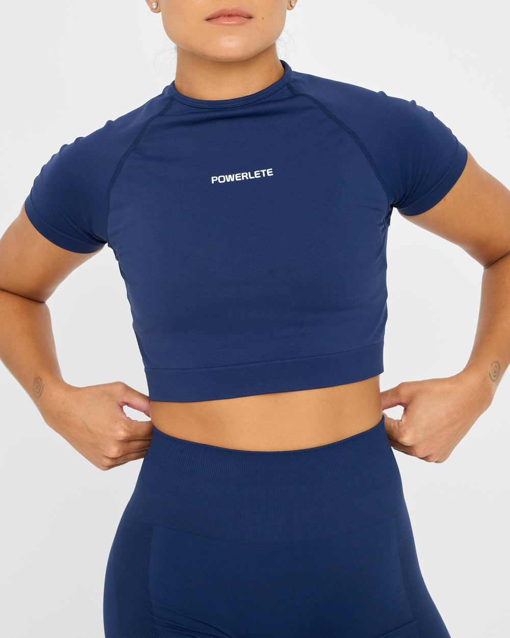 Evolve Sömlös SS Crop Top