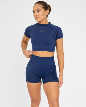 Evolve Sömlös SS Crop Top