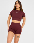 Evolve Sömlös SS Crop Top