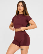 Evolve Sömlös SS Crop Top