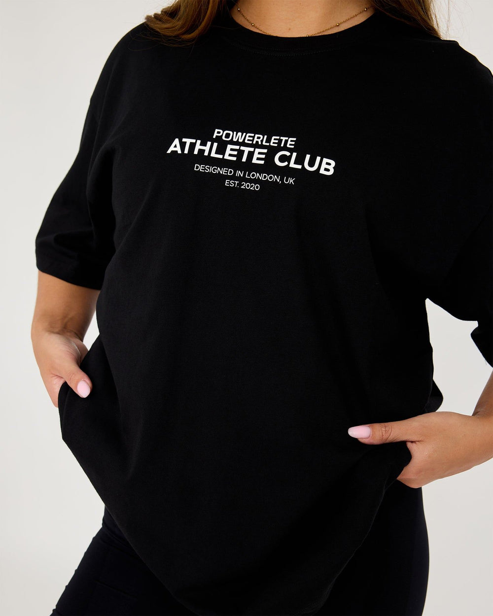 Athlete Club T-Shirt in Übergröße