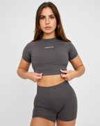 Evolve Sömlös SS Crop Top