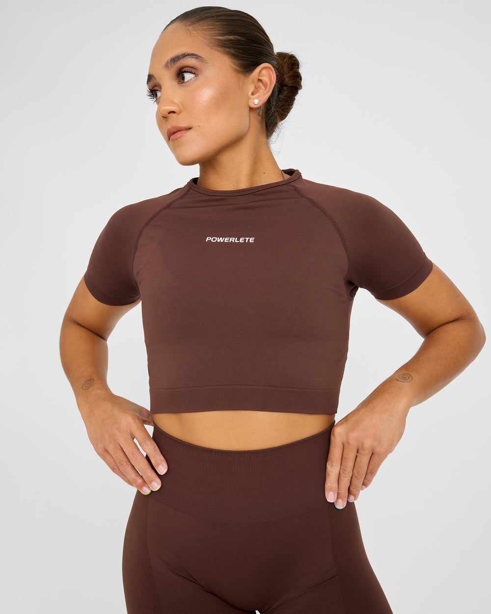 Evolve Sömlös SS Crop Top