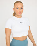 Evolve Crop Top SS senza cuciture