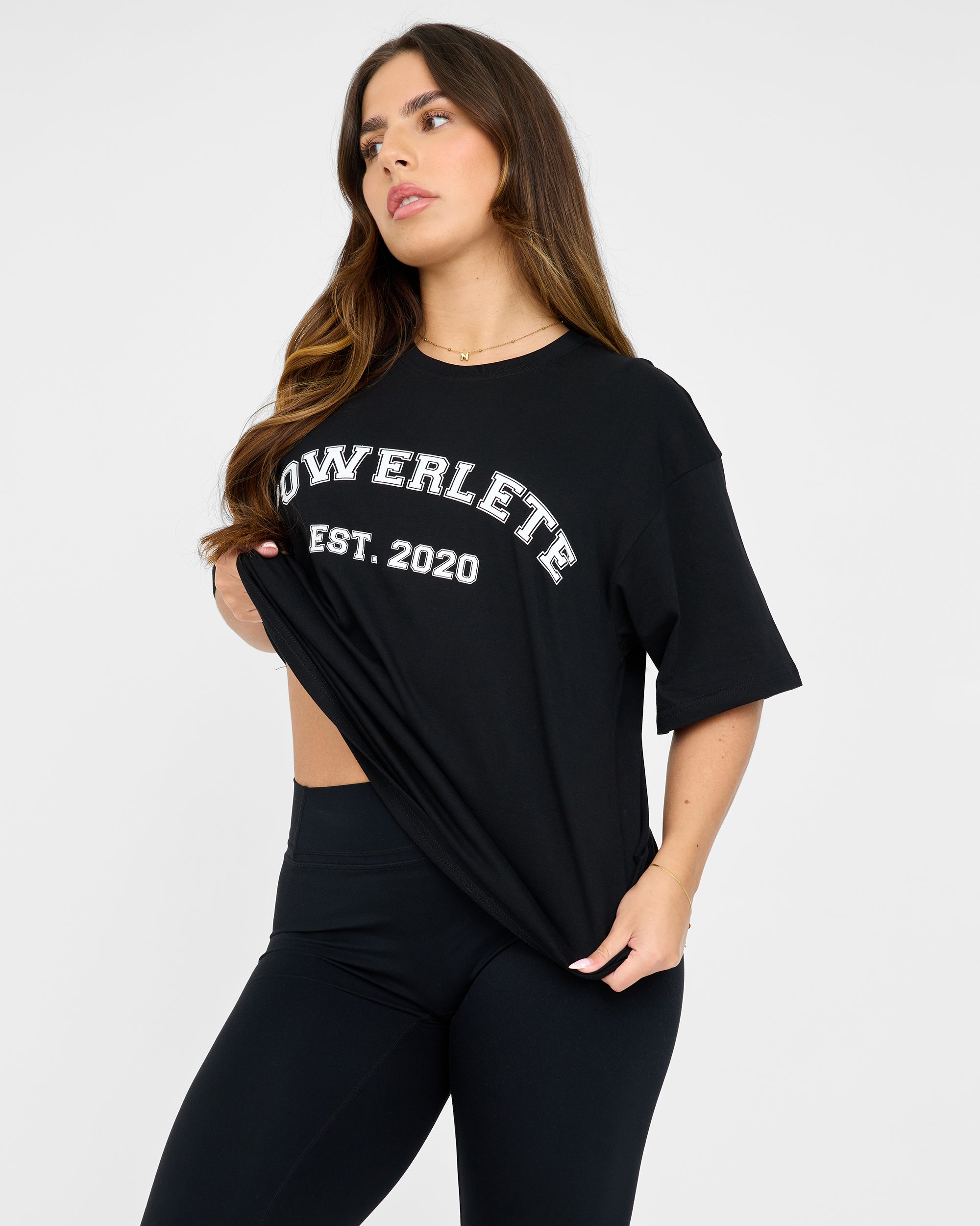 Varsity T-Shirt in Übergröße